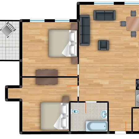 Residenz Kuempel Apartment Balm ภายนอก รูปภาพ